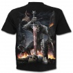 T-shirt gothique homme noir