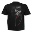 T-shirt gothique homme rveil du vampire avec cerceuil