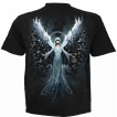 T-shirt homme à Ange et arbre aux corbeaux