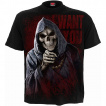 T-shirt homme avec la Mort en recherche de nouvelles recrues