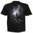 T-shirt homme avec loup  ailes d'anges