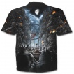 T-shirt homme avec scne de bataille pique