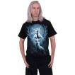 T-shirt homme Cerf  bois majestueux et arbre de vie