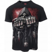 T-shirt homme coton Bio avec la Mort  chaine de combat