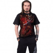 T-shirt homme  dragon asiatique et Samoura