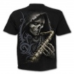 T-Shirt homme gothique avec La Mort au saxophone