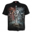T-shirt homme gothique à bataille épique entre 2 mondes