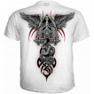 T-shirt homme gothique blanc 