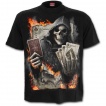 T-shirt homme gothique à carré d'As de la Mort