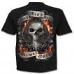 T-shirt homme gothique à carré d'As de la Mort