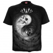 T-shirt homme gothique  cranes Yin et Yang