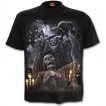 T-shirt homme gothique à maison hantée