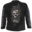 T-shirt homme gothique manches longues avec La Mort