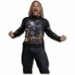 T-shirt homme gothique manches longues  maison hante