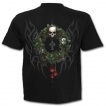 T-shirt homme gothique spécial Noel avec crane de renne