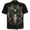 T-shirt homme gothique spcial Noel avec crane de renne