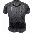 T-shirt homme gris délavé THE BATMAN - ACID RAIN ( Licence officielle)