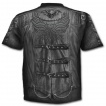 T-shirt gothique homme  imprim imitation tenue steamPunk