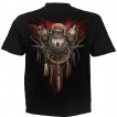 T-shirt homme  loups sur attrape-rves et femme chamanique