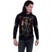 T-Shirt homme manche longue La mort faon carte de tarot