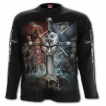 T-shirt homme manches longues à bataille épique entre 2 mondes