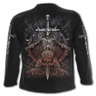 T-shirt homme manches longues à bataille épique entre 2 mondes