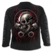 T-shirt homme manches longues  biker revenant d'entre les morts