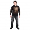 T-shirt homme manches longues à Bouclier Viking