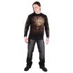 T-shirt homme manches longues  Bouclier Viking