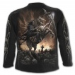 T-shirt homme manches longues  chevalier de la Mort avec sa faux