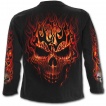 T-shirt homme manches longues à crane explosif
