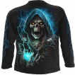 T-shirt homme manches longues DEAD METAL avec La Mort et sa guitare