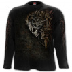 T-shirt homme manches longues DIESEL PUNK à crane rouages steampunk