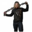 T-shirt homme manches longues DIESEL PUNK à crane rouages steampunk