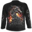 T-shirt homme manches longues à dragon