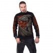 T-shirt homme manches longues à Dragon Majestueux
