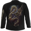 T-shirt homme manches longues Dragon steampunk furieux