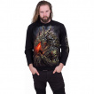 T-shirt homme manches longues Dragon steampunk furieux