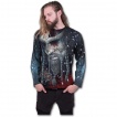 T-shirt homme manches longues  guerrier viking allant au Valhalla