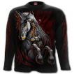 T-shirt homme manches longues  Licorne Infernale