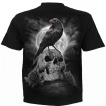 T-shirt homme  marcheur de la Mort, corbeau et crane
