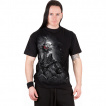 T-shirt homme  marcheur de la Mort, corbeau et crane