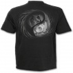T-shirt homme noir avec la Mort emportant une jeune femme