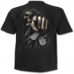 T-shirt homme noir avec La Mort pointant sa prochaine victime