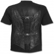 T-shirt homme noir  costume de vampire imprim