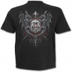 T-shirt homme noir  Dragon conqurant le royaume magique