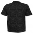 T-shirt homme noir  imprim cranes