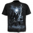 T-shirt homme noir  passeur de la mort sur sa barque