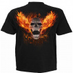 T-shirt homme  rockeuse style calavera avec guitare