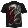 T-shirt homme  serpent et croix gothique